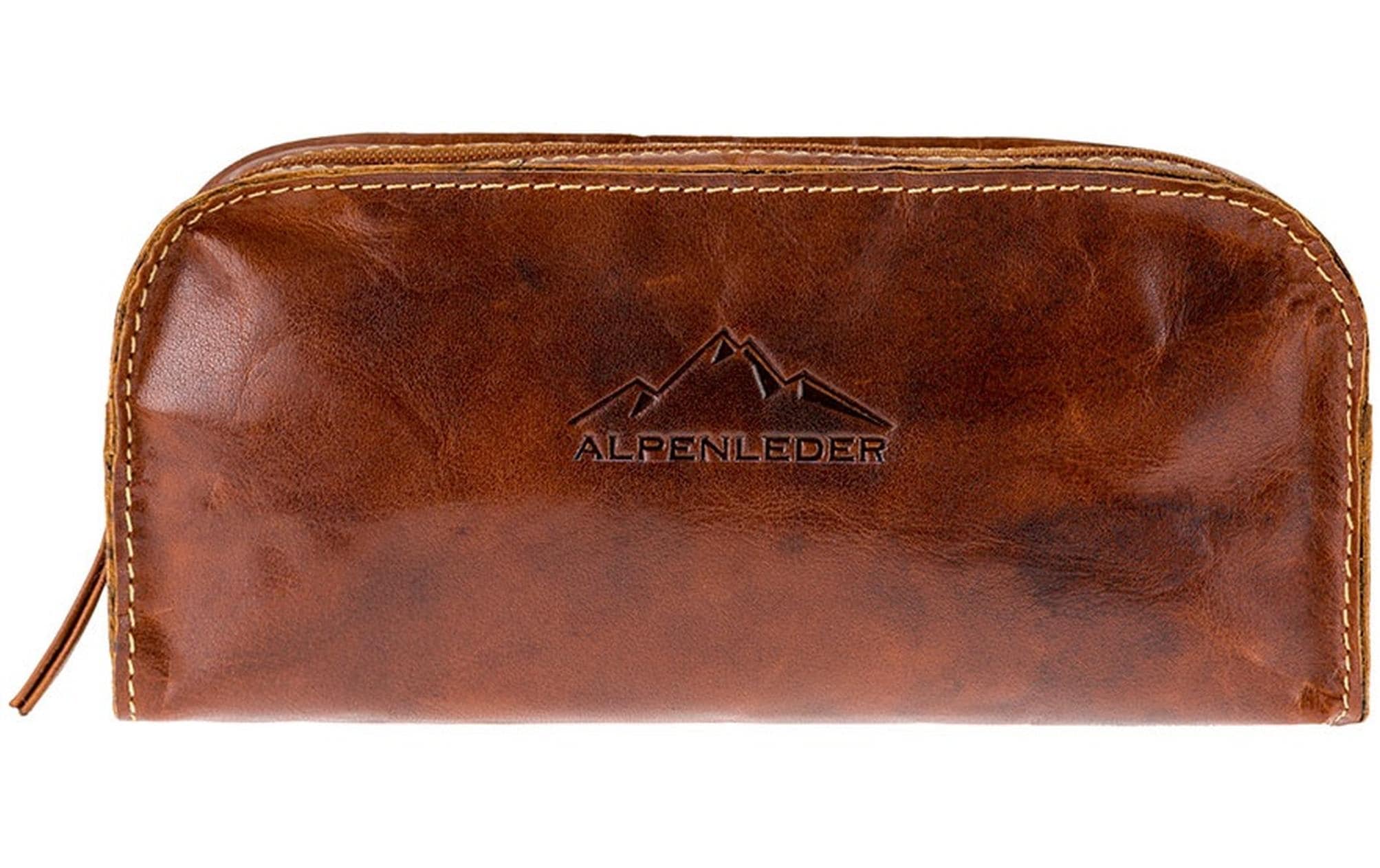 Alpenleder Etui Mainau Cognac