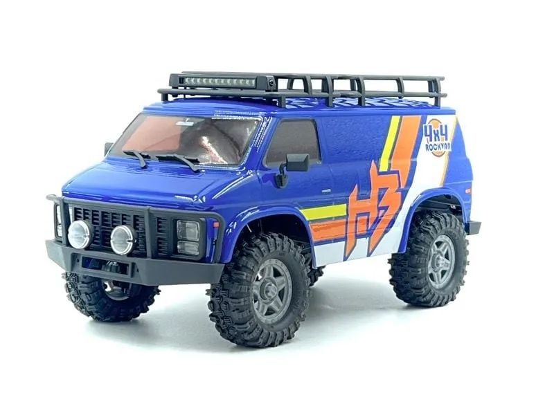 Absima Crawler CR18P EVO-V2 Rock Van blue, 4WD, RTR, 1:18 Absima Crawler CR18P EVO-V2 Rock Van blue, 4WD, RTR, 1:18