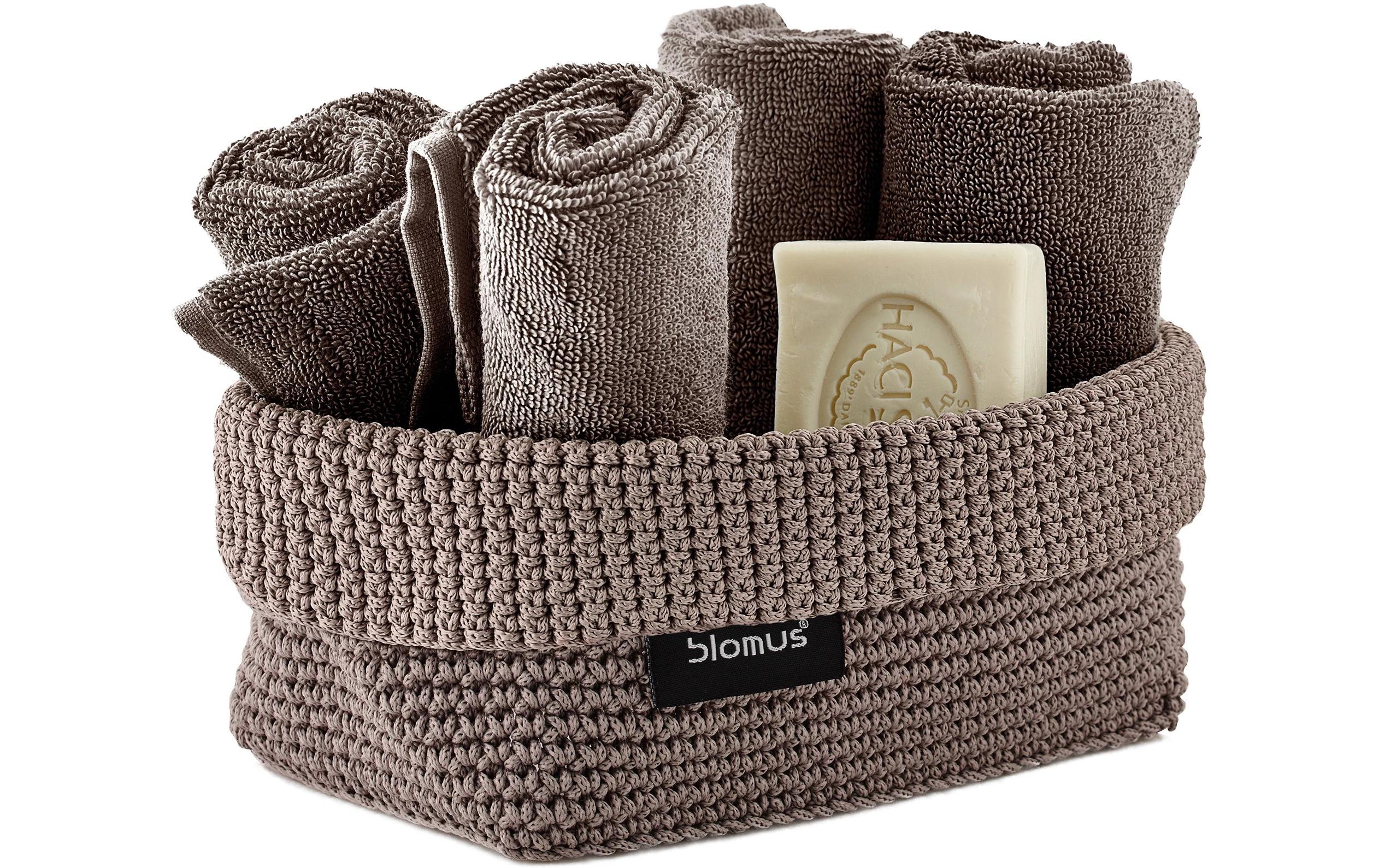 Blomus Aufbewahrungskorb Tela L Taupe