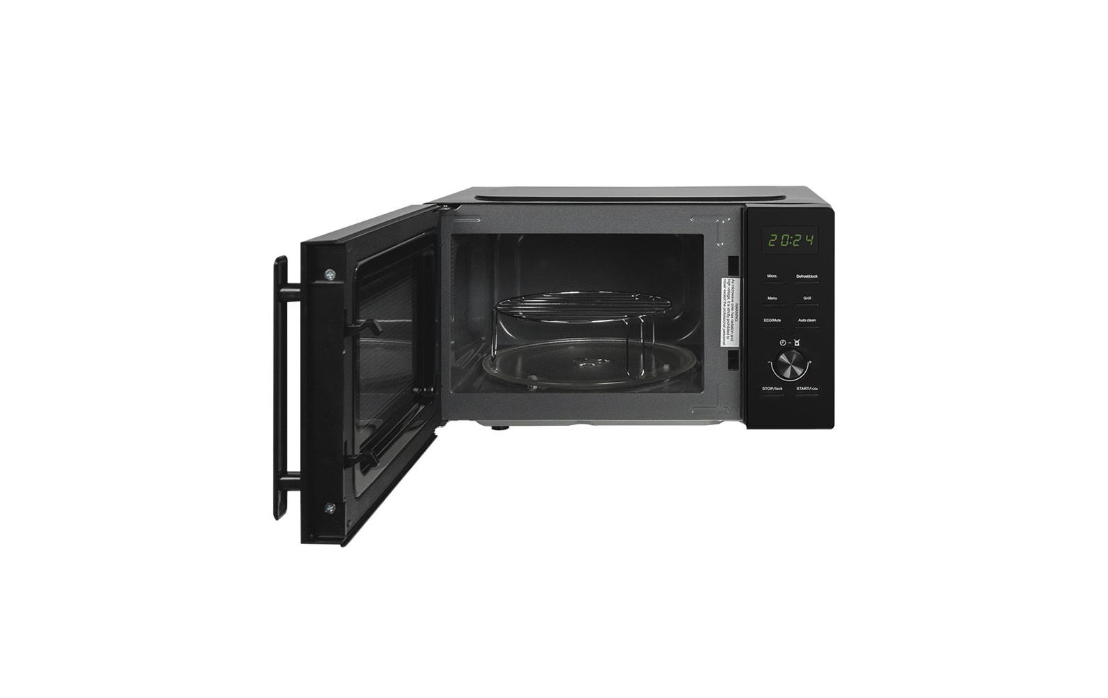 Berger Lanz Mikrowelle mit Grill MW20P62 Schwarz