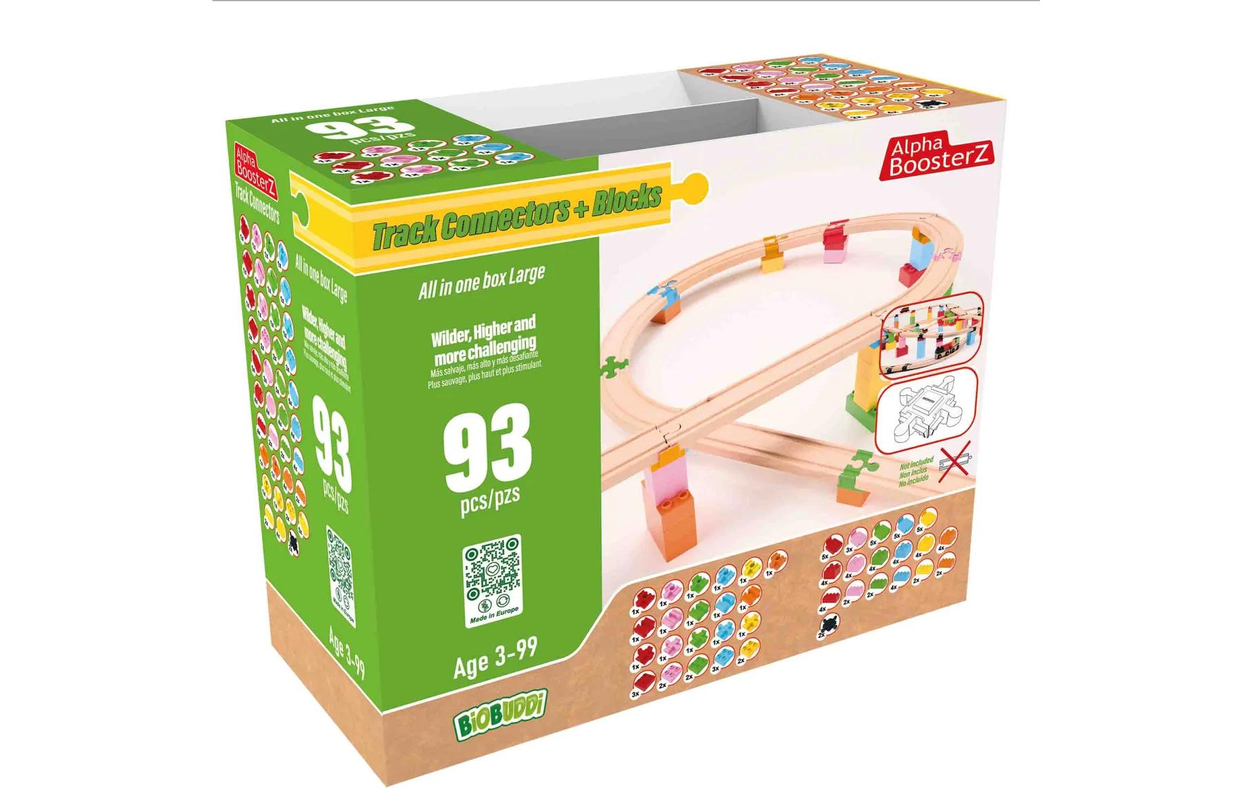 AlphaBoosterz TrackConnectors + Blocks – all in one Block Box L AlphaBoosterz TrackConnectors + Blocks – all in one Block Box L