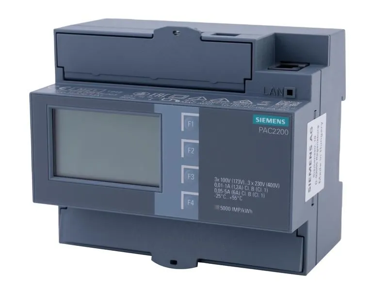Siemens SENTRON MID Wandlerklemmen-Messgerät 7KM PAC2200