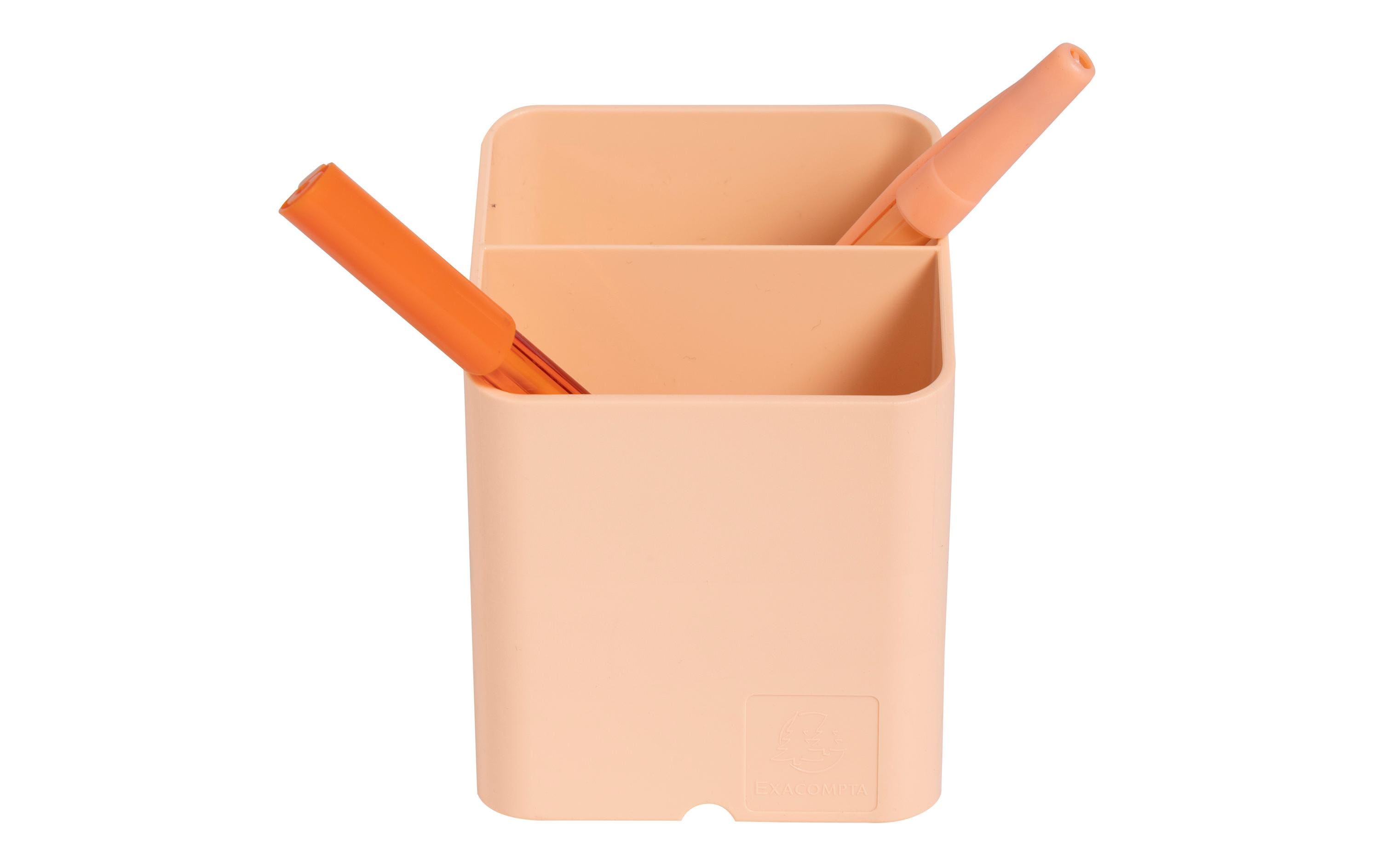 Exacompta Stiftehalter Pen-Cube Aquarel, Korallenrot