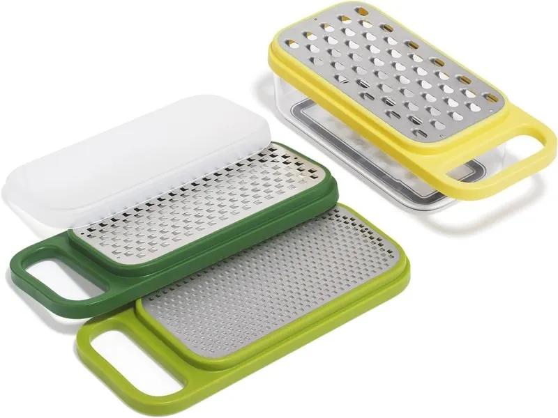 Joseph Joseph Multi-Grate & Store 3-in-1 Reibenset multi Mehrfarbig