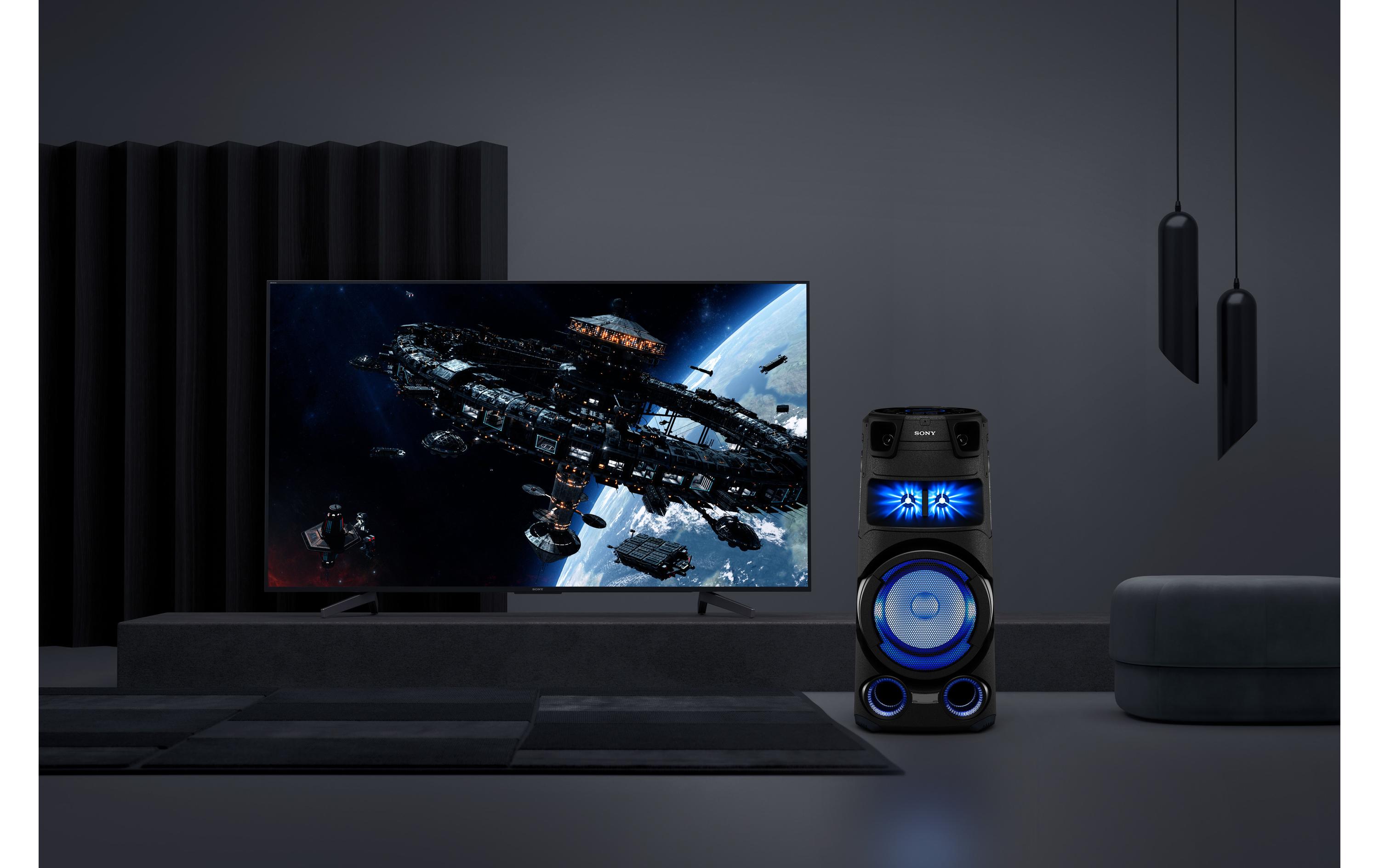 Sony Musik-System MHC-V73D Schwarz Sony Musik-System MHC-V73D Schwarz