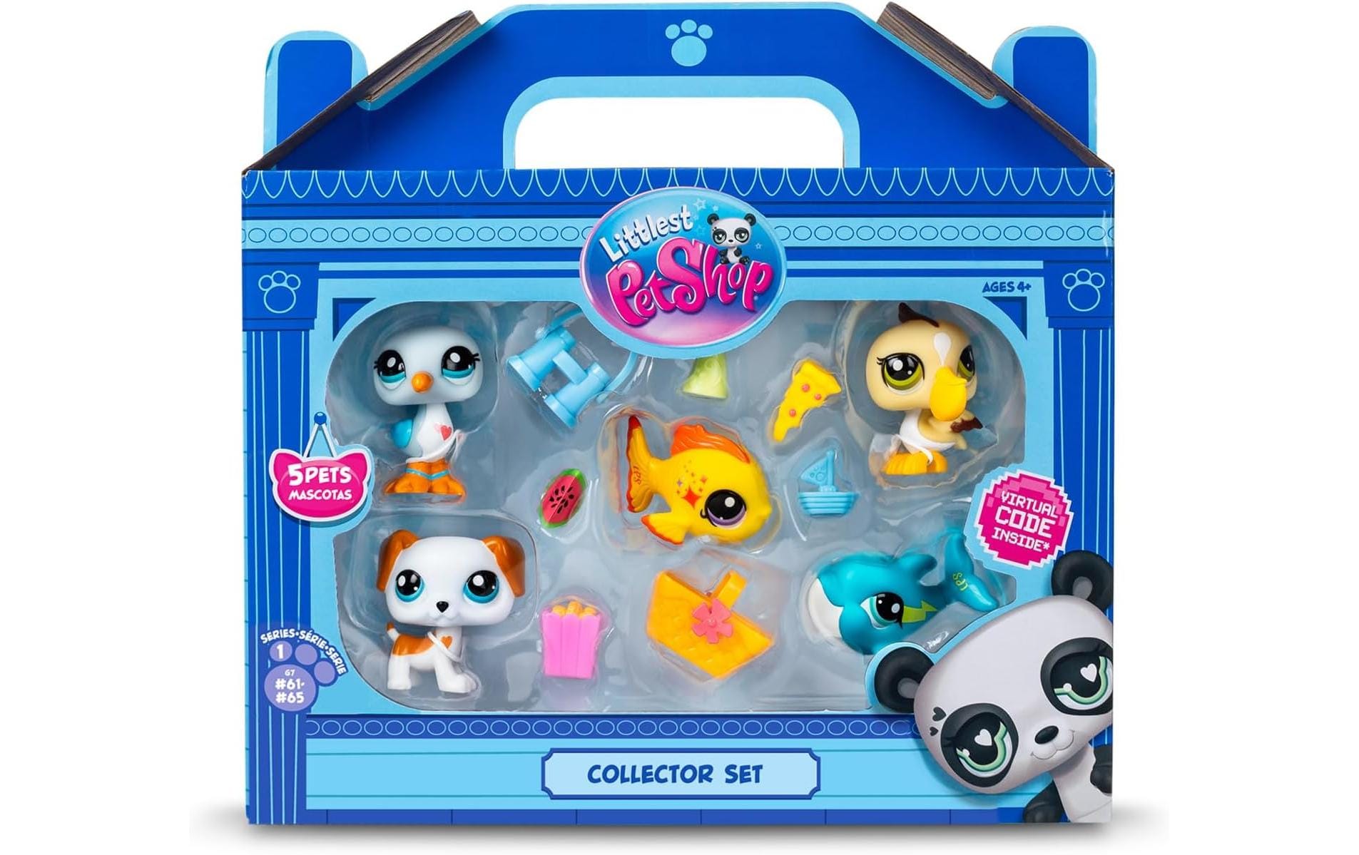 BANDAI Spielfigurenset Littlest Pet Shop – Beach Besties
