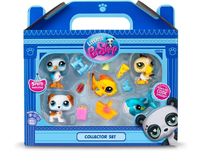 BANDAI Spielfigurenset Littlest Pet Shop – Beach Besties BANDAI Spielfigurenset Littlest Pet Shop – Beach Besties