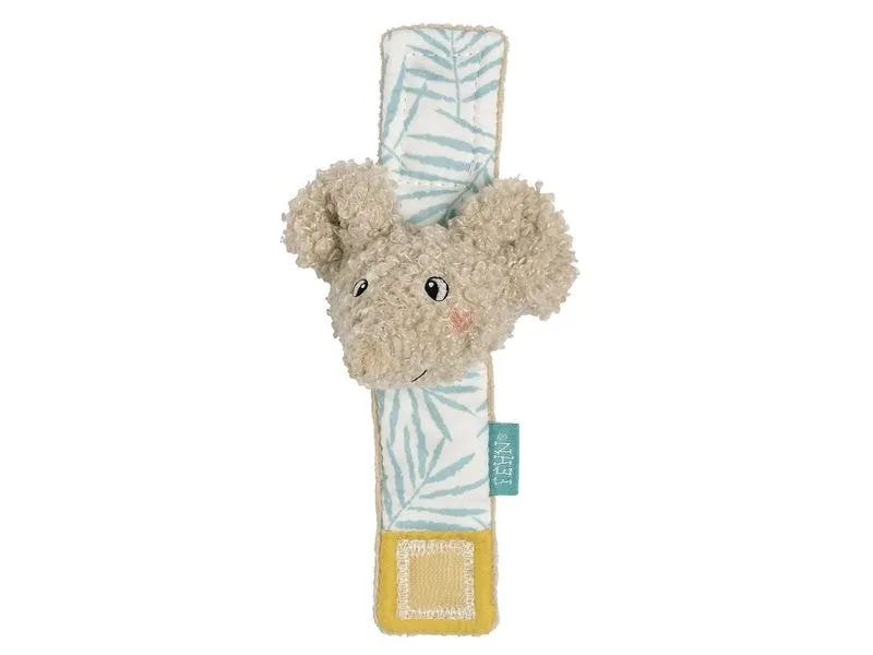fehn Rasselarmband Elefant, Plüsch / Velours, Grau, 15 cm fehn Rasselarmband Elefant, Plüsch / Velours, Grau, 15 cm