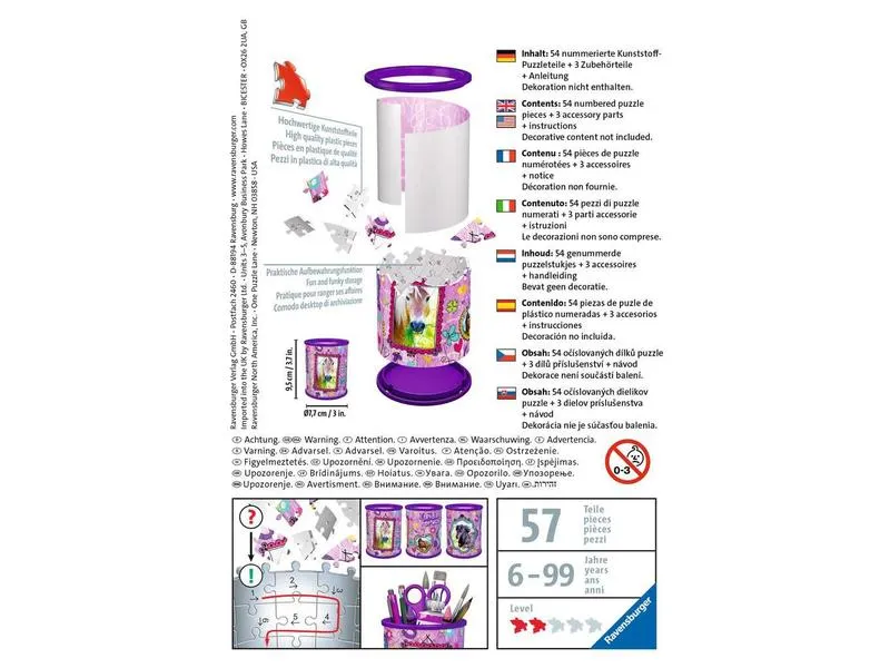 Ravensburger 3D Puzzle Utensilo Pferde Ravensburger 3D Puzzle Utensilo Pferde