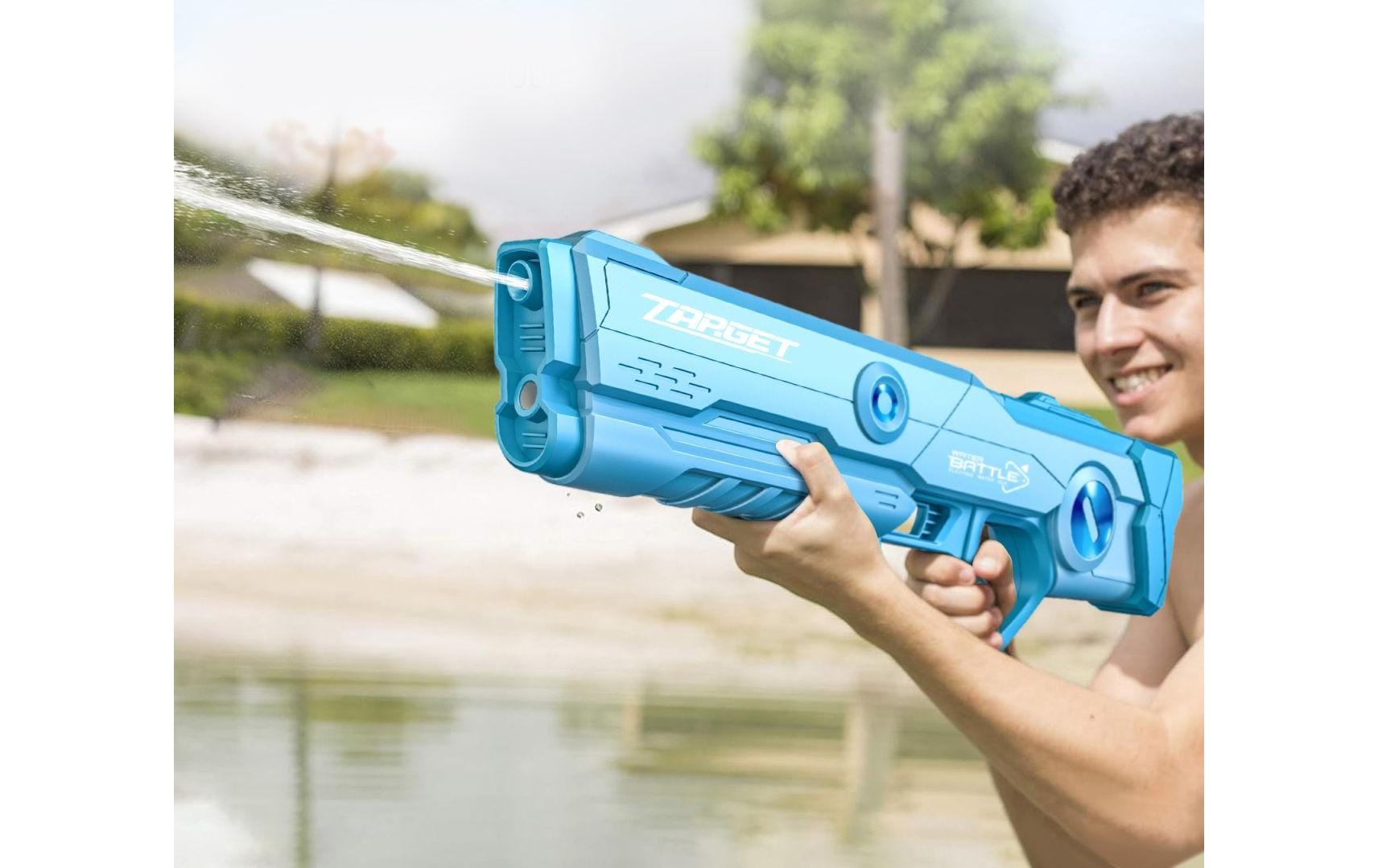 Totally Wasserpistole Splash Elektronische Target