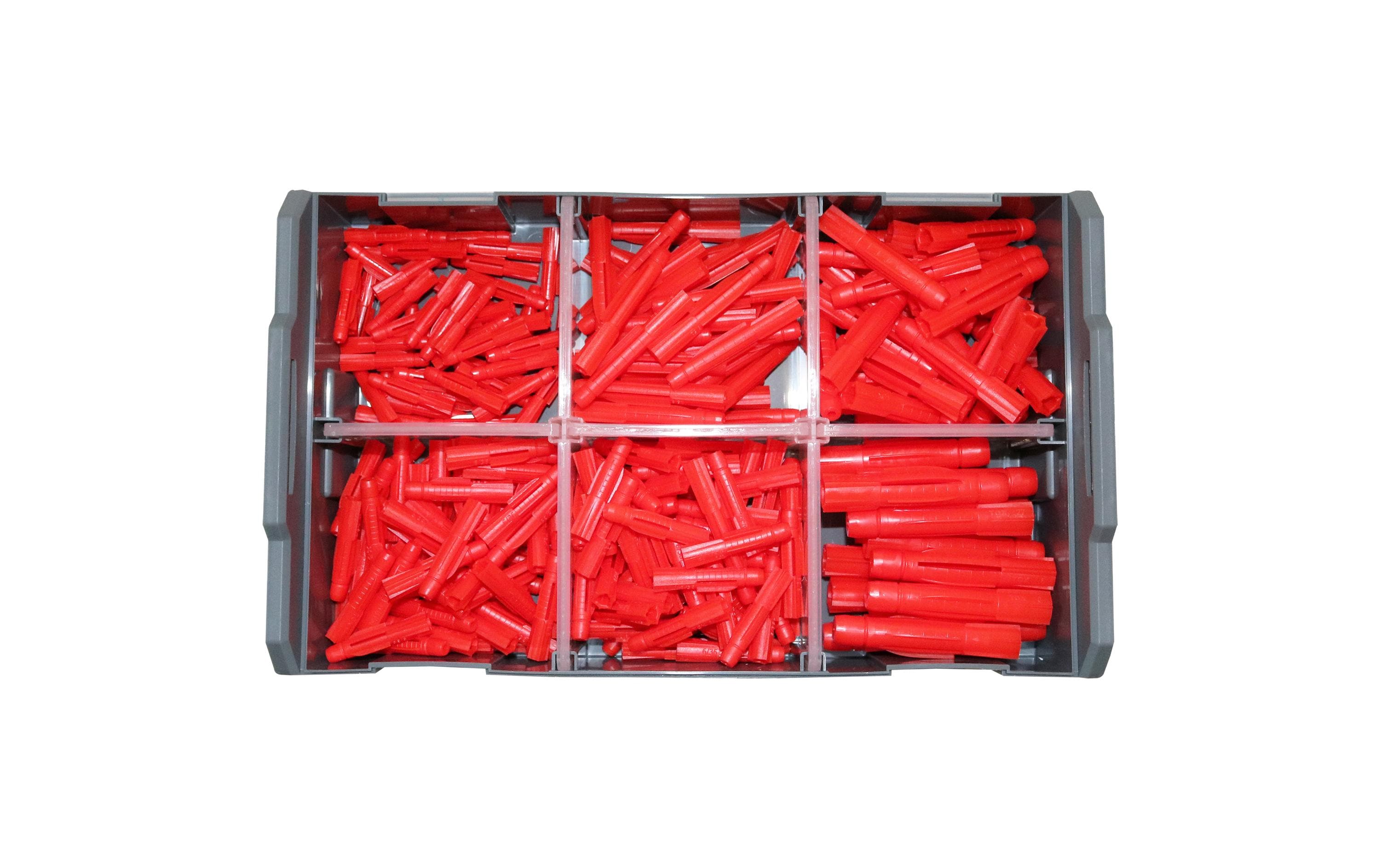 Tox-Dübel Dübel Sortiment L-Boxx Mini Allround Tri, 266 Stück Tox-Dübel Dübel Sortiment L-Boxx Mini Allround Tri, 266 Stück