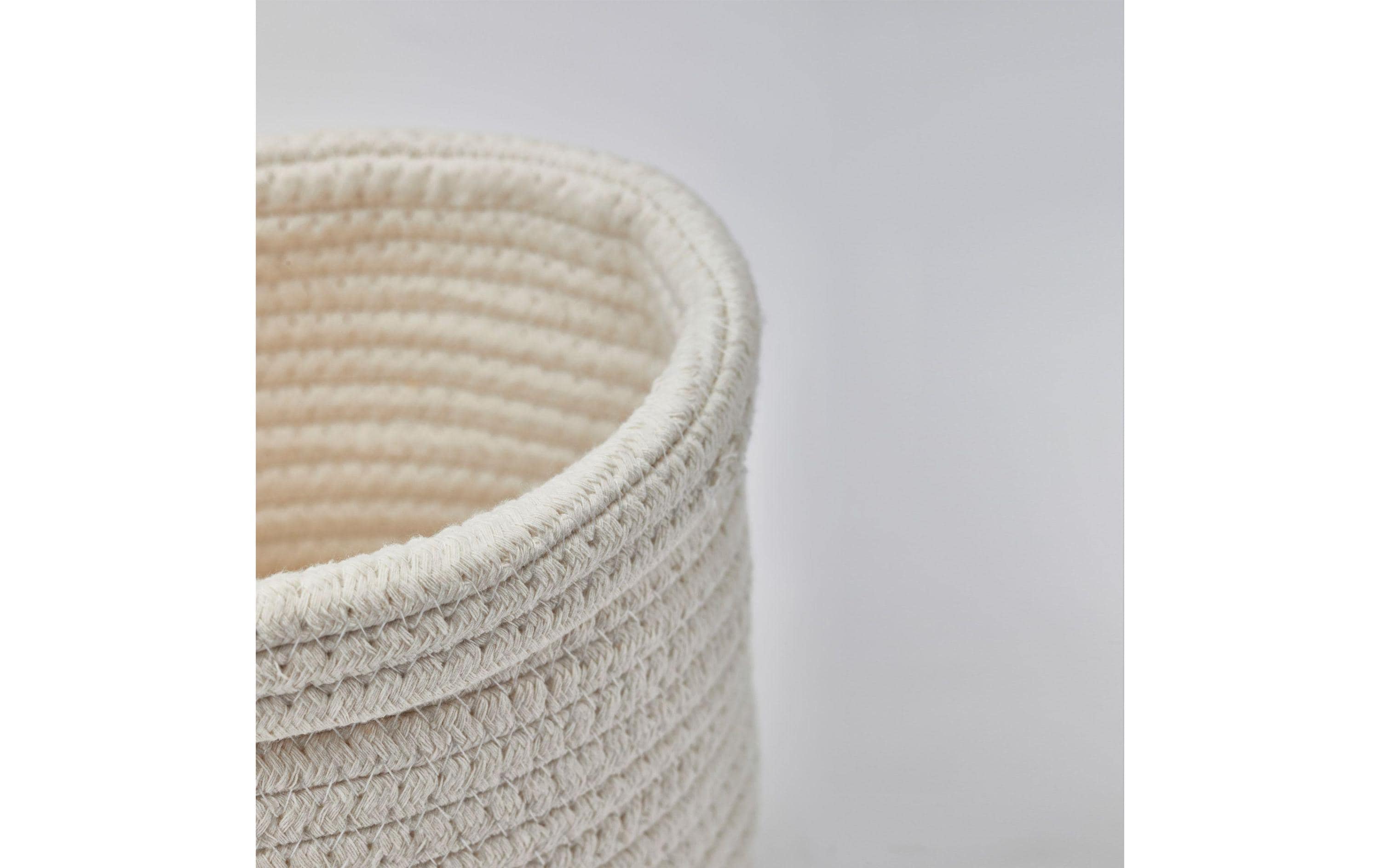 Aquanova Aufbewahrungskorb Rena Elfenbein