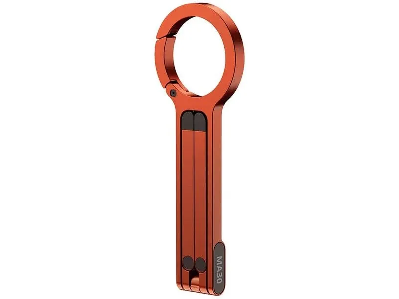 Ulanzi Smartphone-Stativ MA30 Mini Magnetisch Karabiner Orange