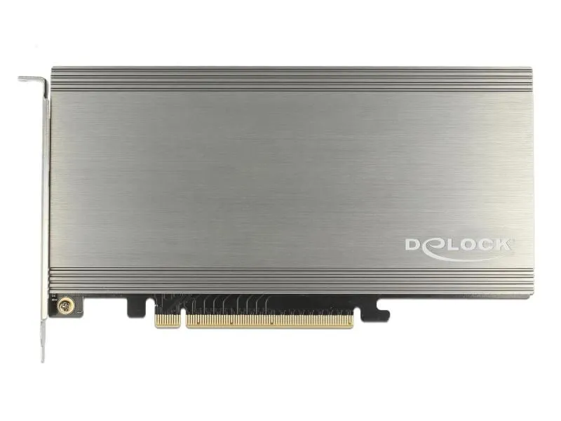 Delock Host Bus Adapter 2x NVME M.2 SSDs, PCI-Ex16, bootfähig