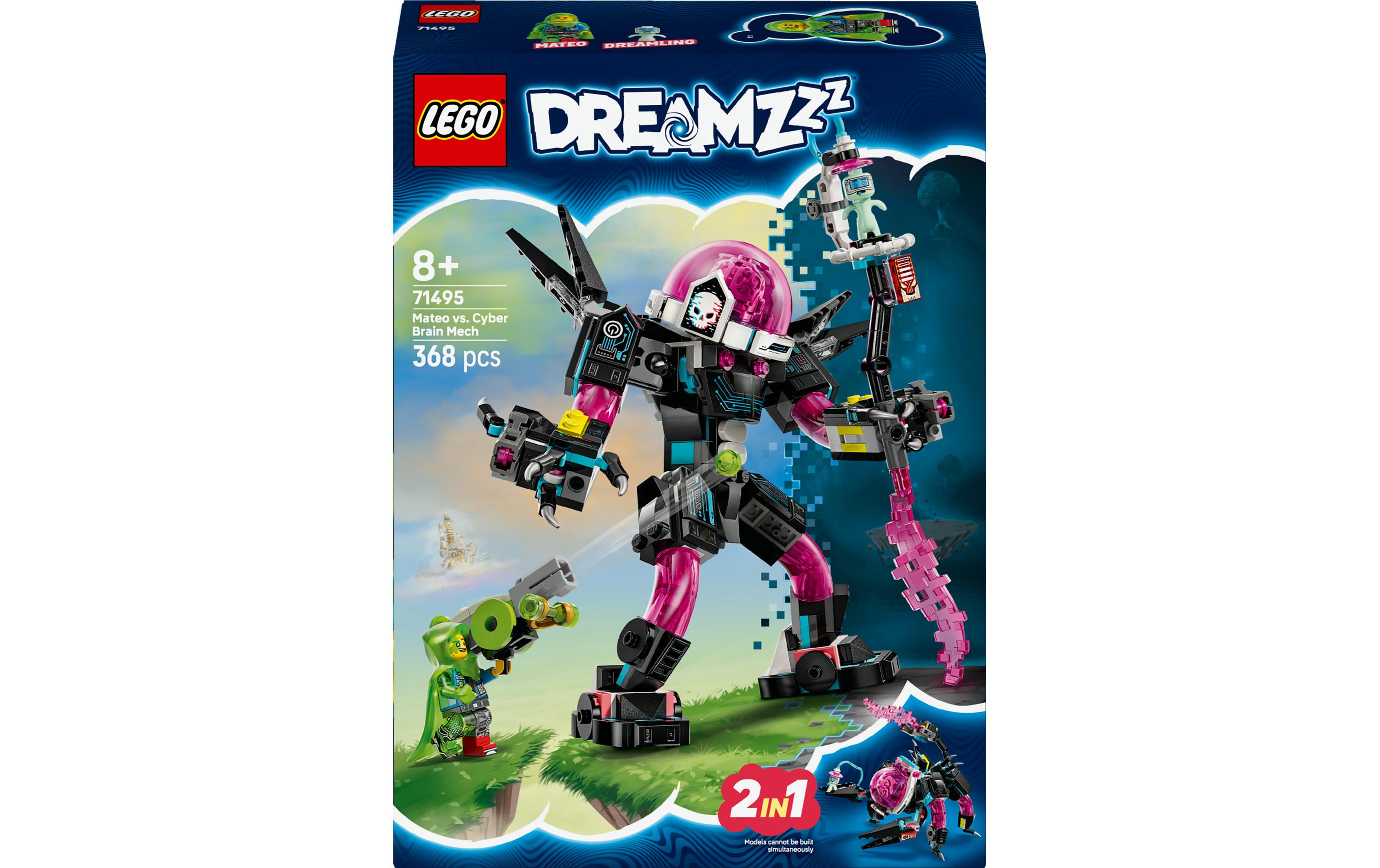 LEGO® DreamZzz Mateo vs. Cyberhirn-Mech 71495 | 1865111