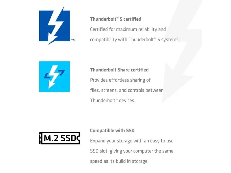 Club 3D Dockingstation Thunderbolt 5 Hub 13-1 CSV-2562
