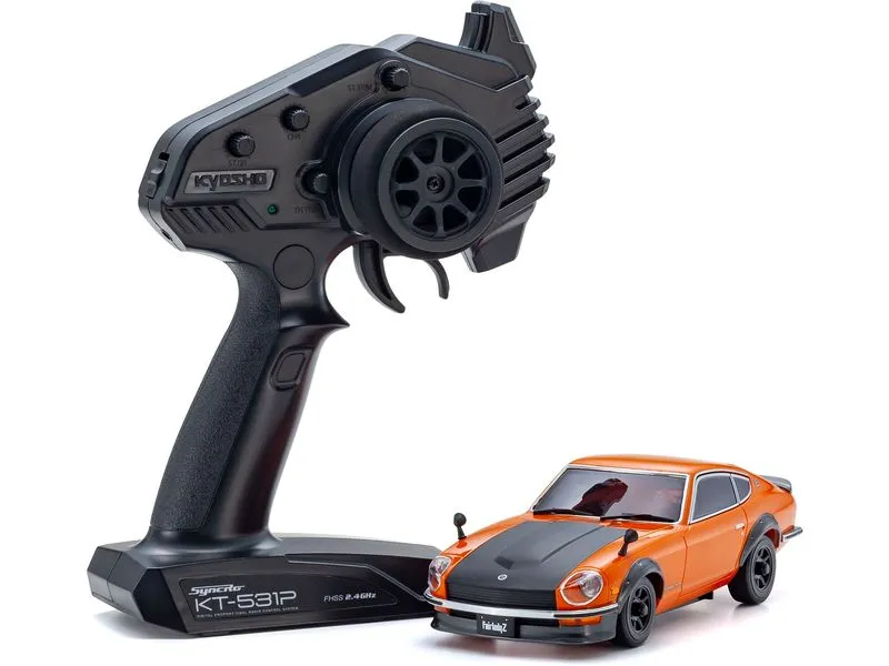 Kyosho Mini-Z MA020 Nissan Fairlady 240 ZL 1:27, Orange, Readyset Kyosho Mini-Z MA020 Nissan Fairlady 240 ZL 1:27, Orange, Readyset