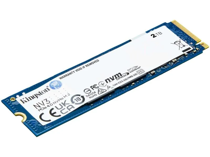 Kingston SSD NV3 M.2 2280 NVMe 2000 GB Kingston SSD NV3 M.2 2280 NVMe 2000 GB