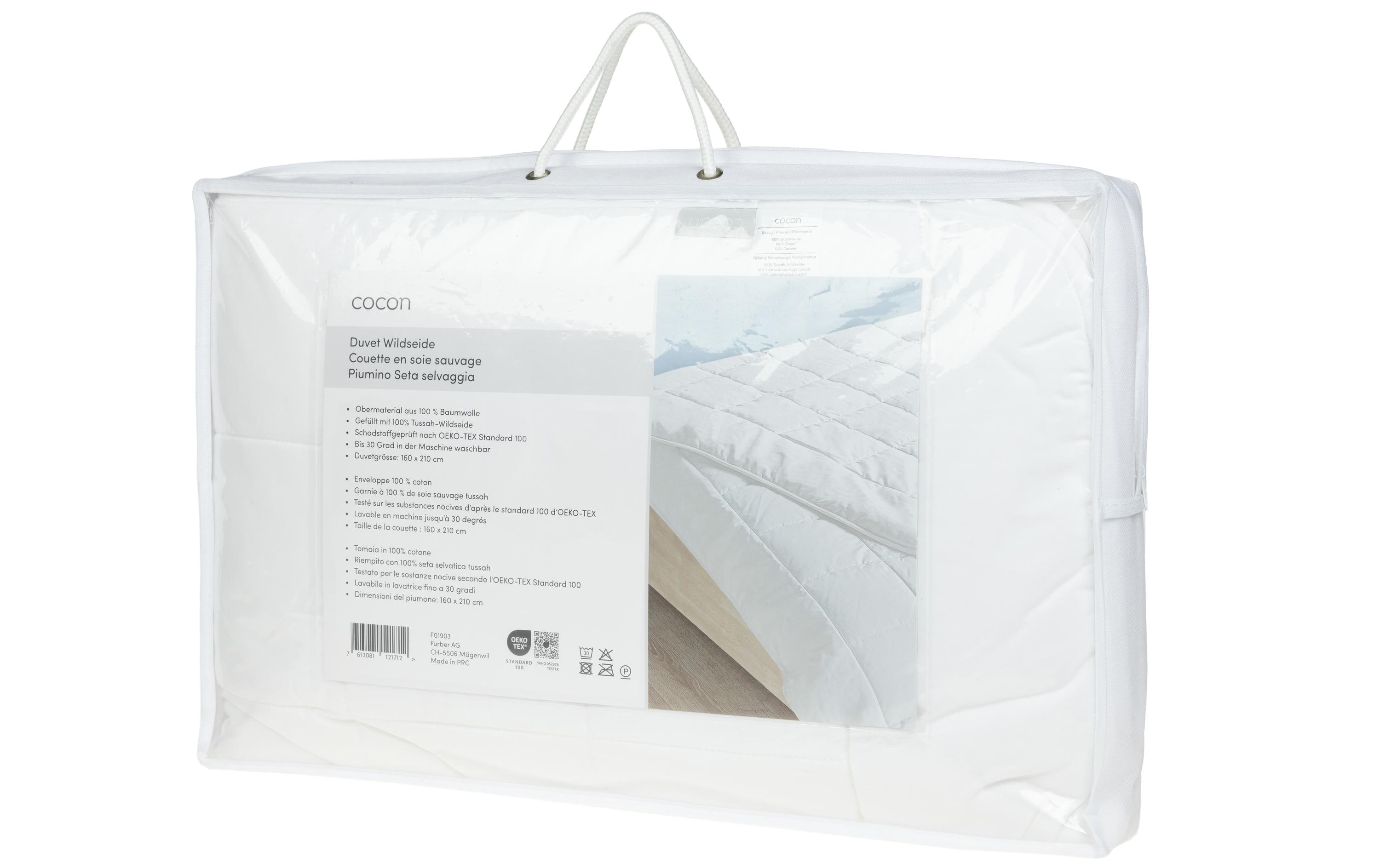 COCON Duvet Wildseide 160 x 210 cm