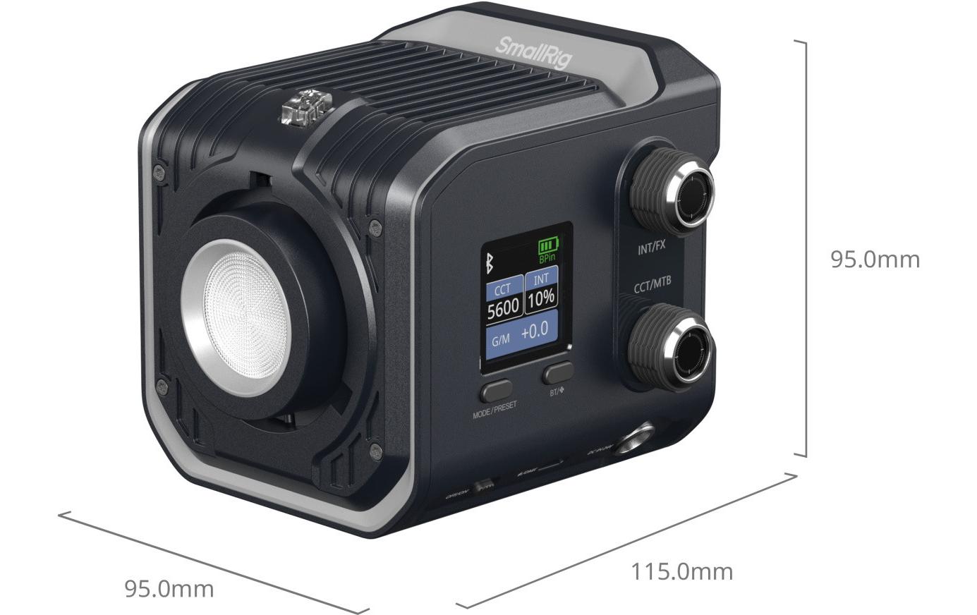 Smallrig Dauerlicht RC 100C COB Lite Version