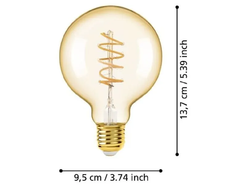 EGLO Leuchten Lampe 4 W E27 Warmweiss EGLO Leuchten Lampe 4 W E27 Warmweiss