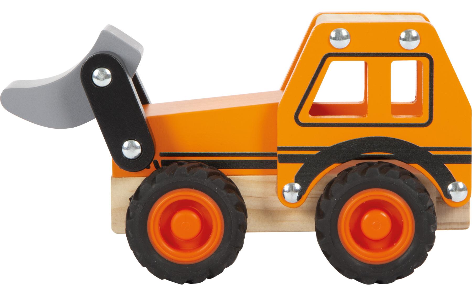 small foot Baustellenfahrzeug Bagger