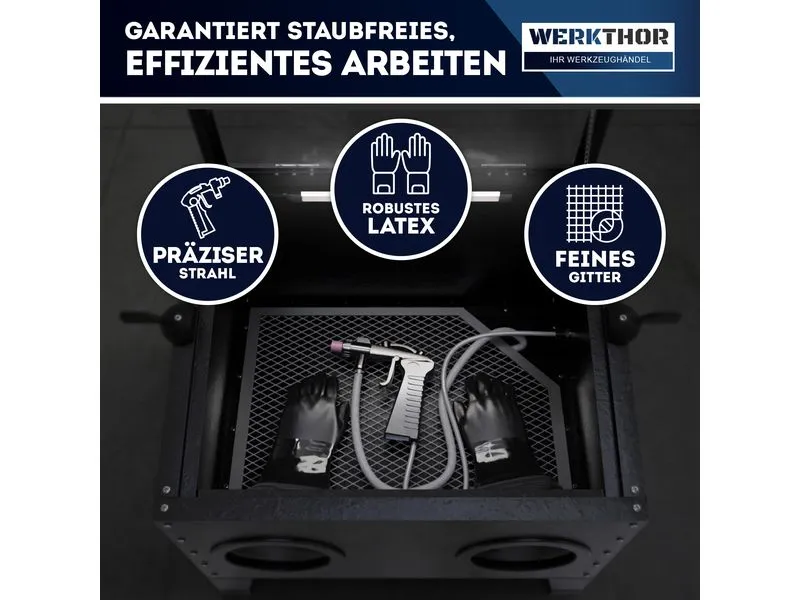 Werkthor Werkthor Sandstrahlkabine 90 Liter