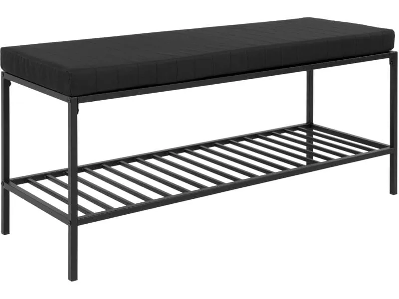 House Nordic Sitzbank Vita 100 x 48.5 cm, Schwarz House Nordic Sitzbank Vita 100 x 48.5 cm, Schwarz