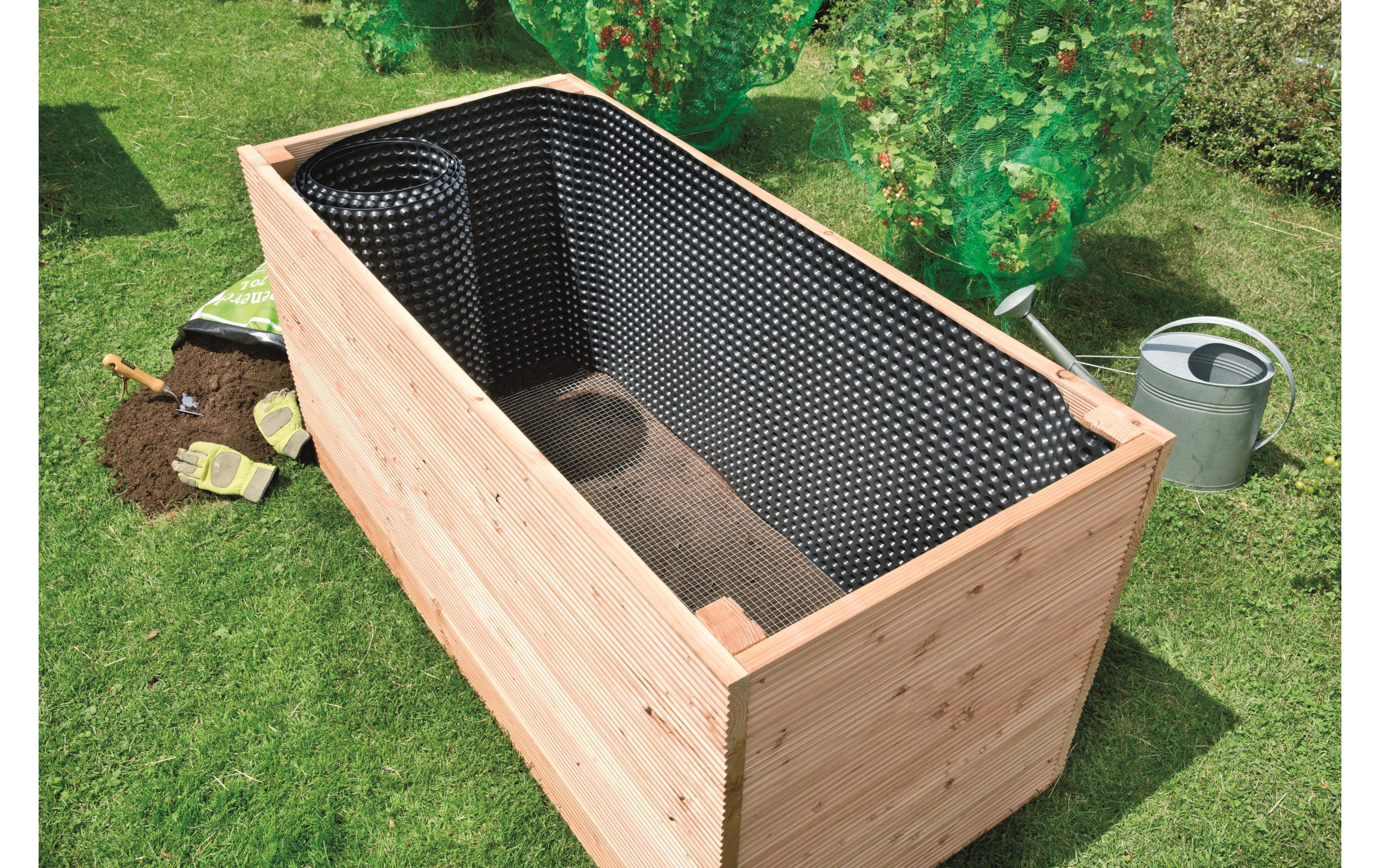 Windhager Noppenfolie für Hochbeete, 6.5 x 0.9 m Windhager Noppenfolie für Hochbeete, 6.5 x 0.9 m