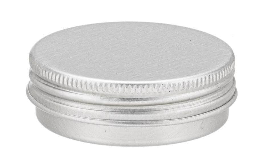 Glorex Kosmetik Dose Alu-Schraubdeckeldose 10 ml, 2 Stück