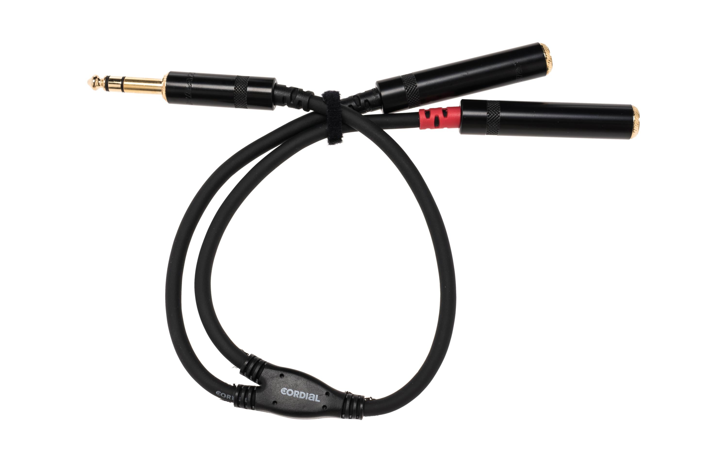 Cordial Audio-Kabel 6.3 mm Klinke - 6.3 mm Klinke 0.3 m