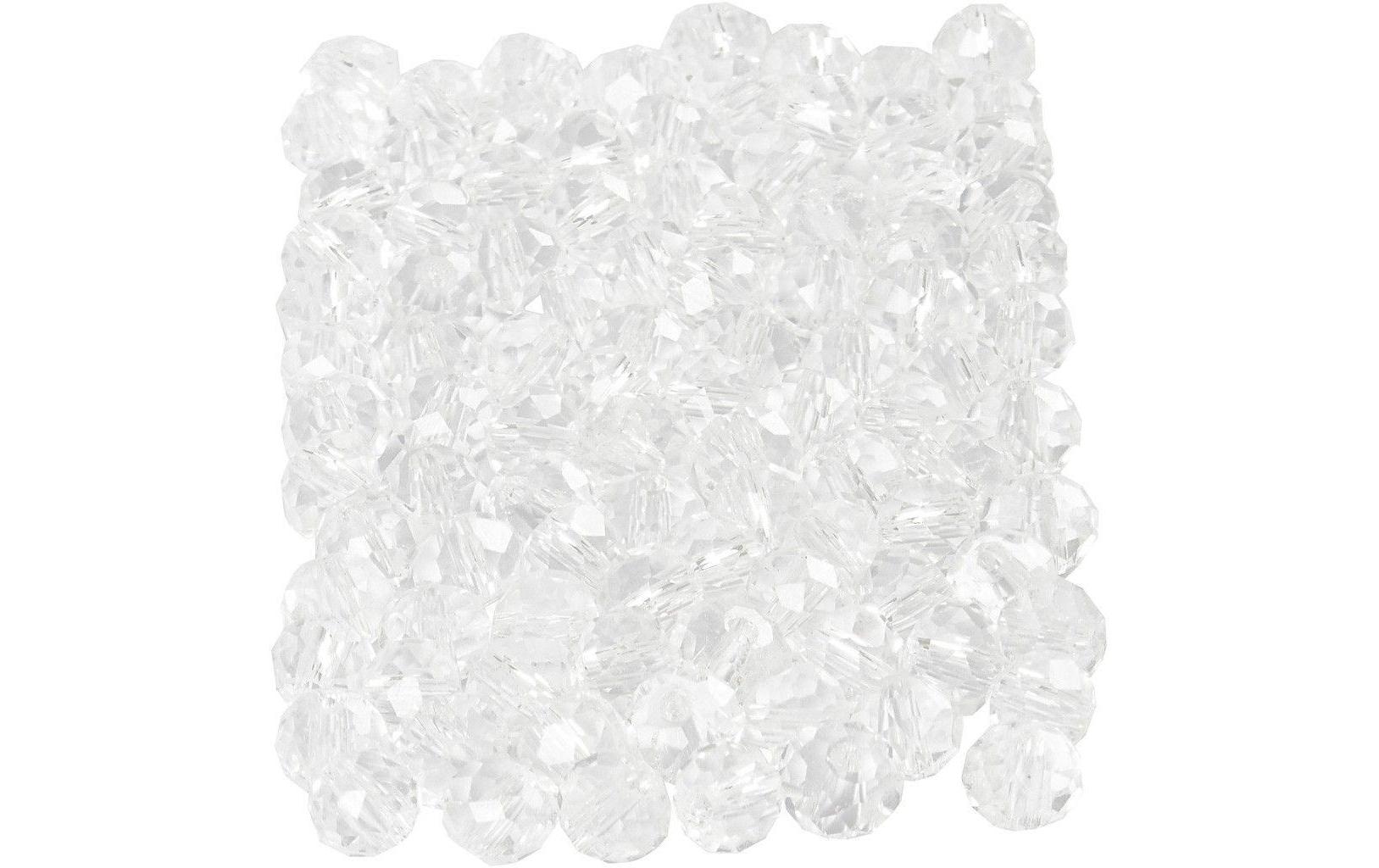 Creativ Company Glasschliffperlen 3 mm x 4 mm Transparent Creativ Company Glasschliffperlen 3 mm x 4 mm Transparent