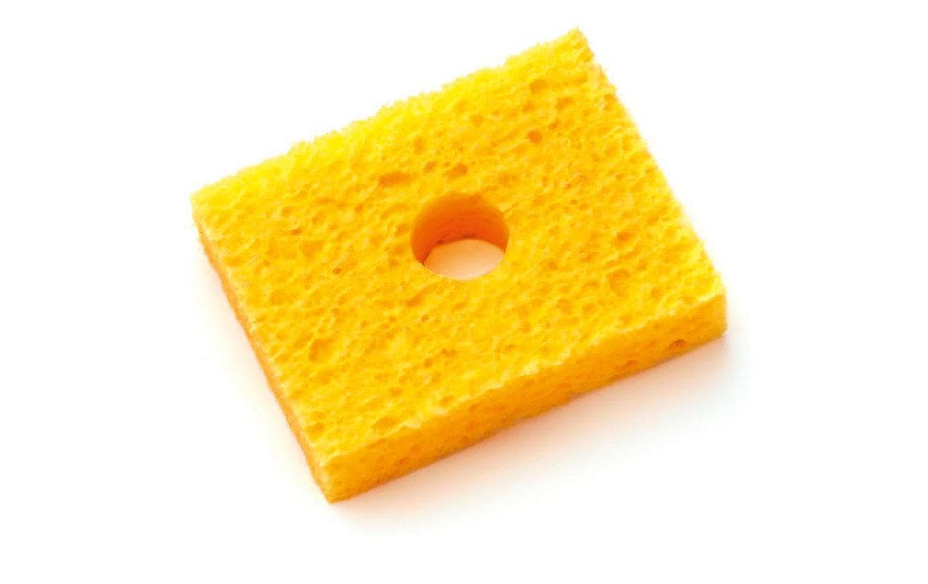 Weller Reinigungsschwamm einlagig, 5 Stück
