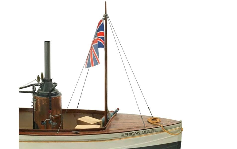 Billing Boats Bausatz Dampfschiff African Queen, 740 mm 1:12