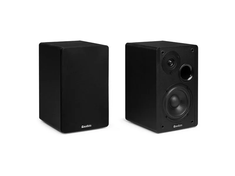 Audizio Regallautsprecher Paar KS01-BK 80W, BT, Schwarz