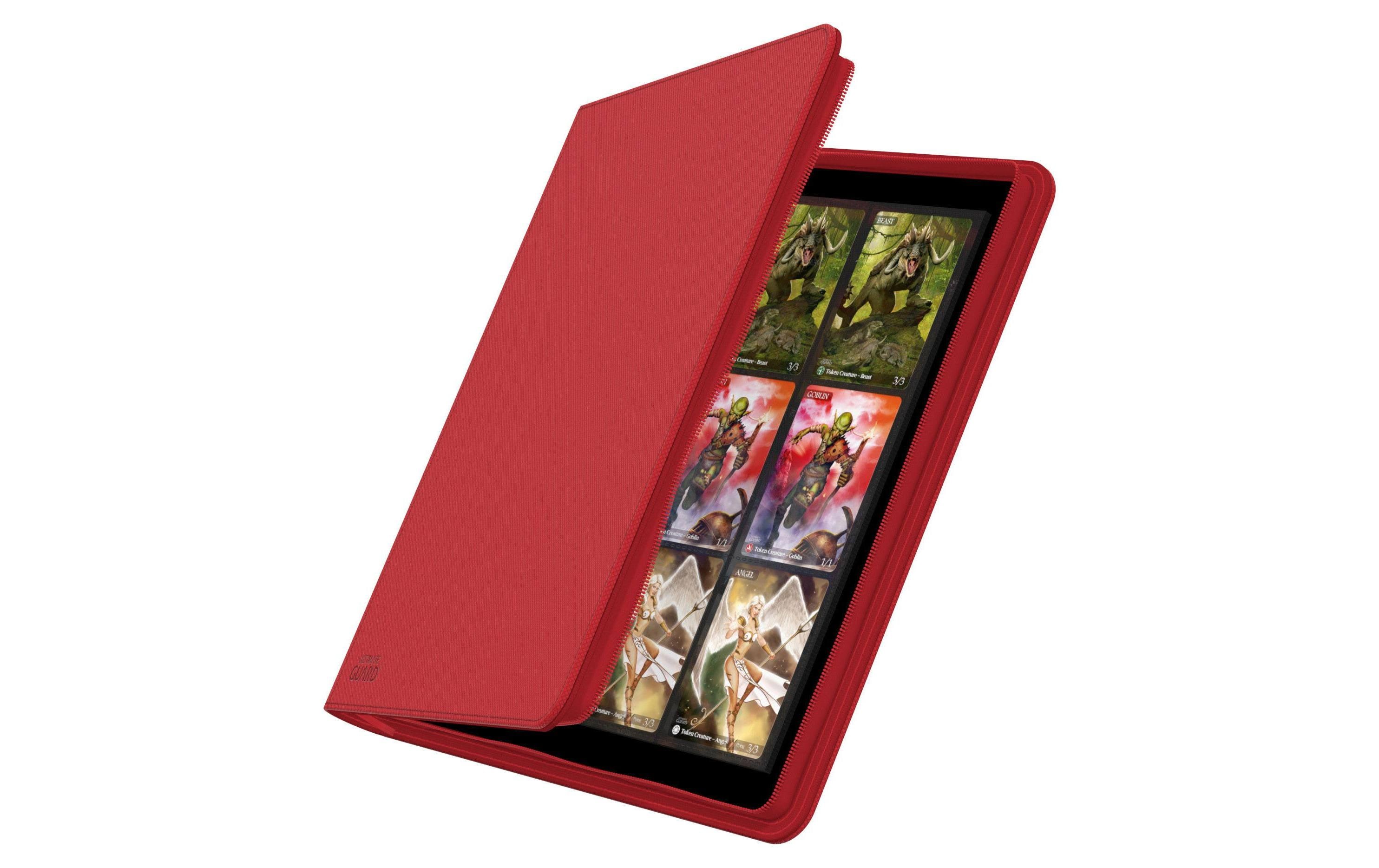 Ultimate Guard Karten-Portfolio QuadRow ZipFolio 480 24-Pocket, rot Ultimate Guard Karten-Portfolio QuadRow ZipFolio 480 24-Pocket, rot