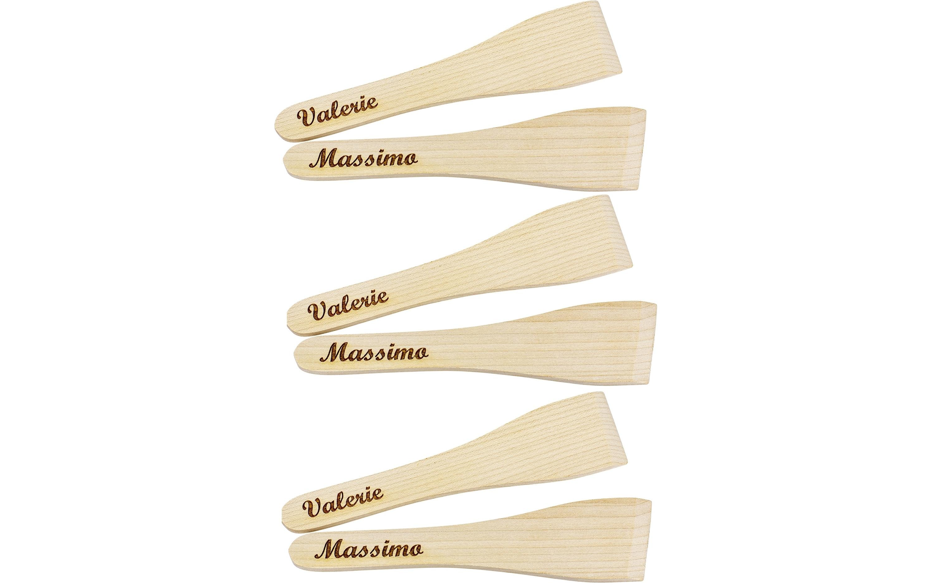 Kadastar Raclette-Spachtel Element personalisierbar 6 Stück