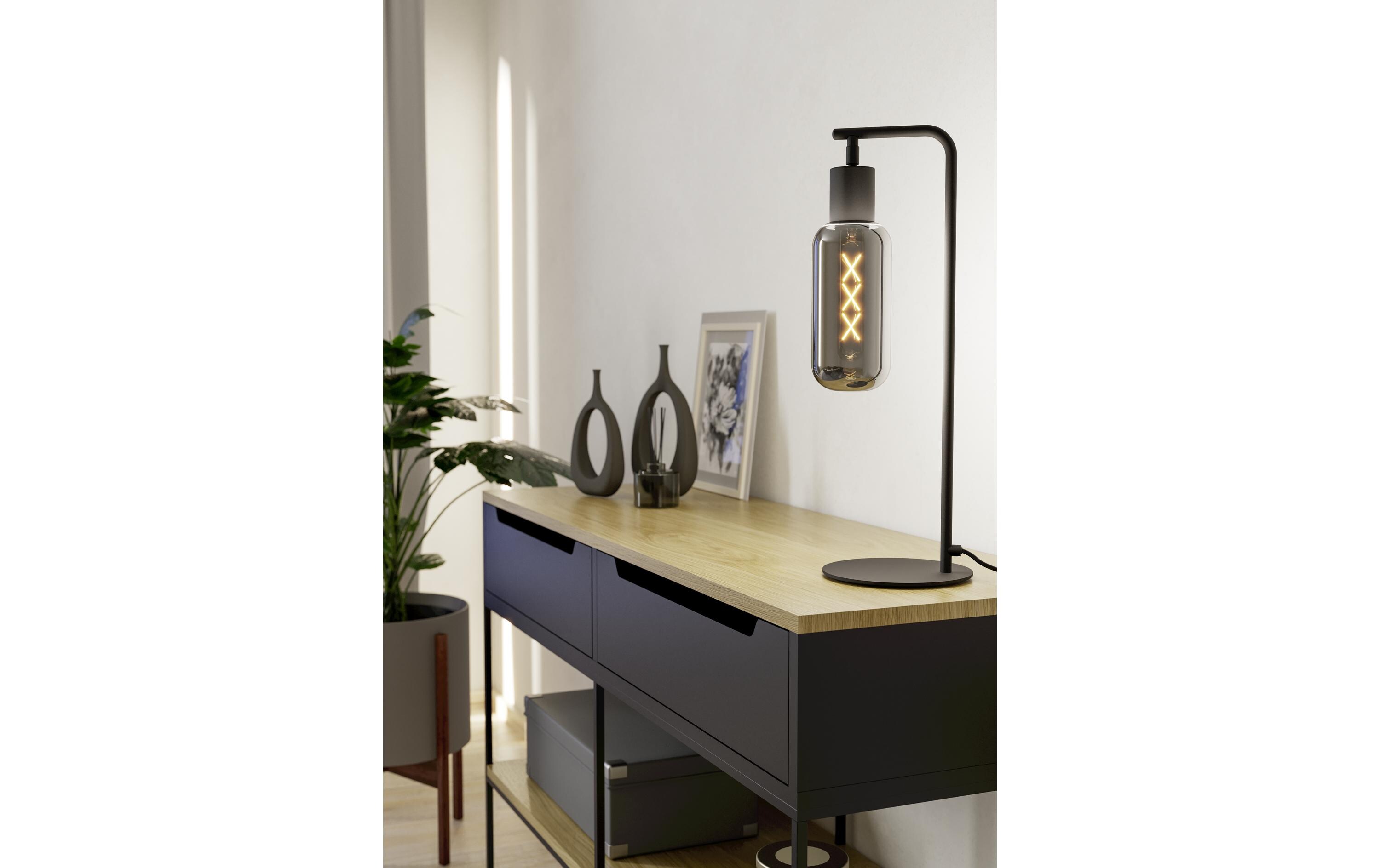 EGLO Leuchten Tischleuchte MAIONE schwarz exkl. E27 1x4W EGLO Leuchten Tischleuchte MAIONE schwarz exkl. E27 1x4W