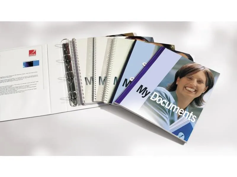 GBC Heftstreifen WireBind & ClickBind 34 Stanzlöcher, 100 Stück