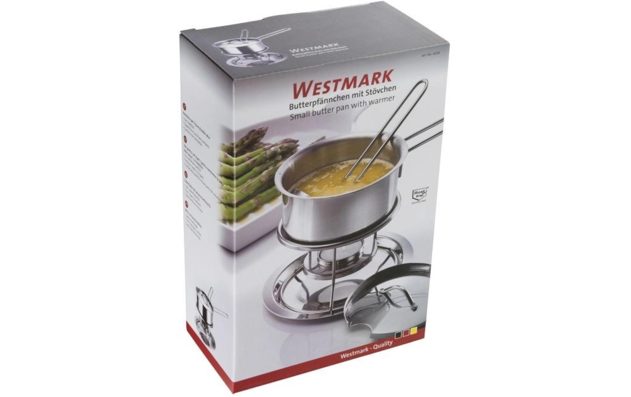Westmark Butterpf.-, Saucenwärmer m. Stövchen 300 ml