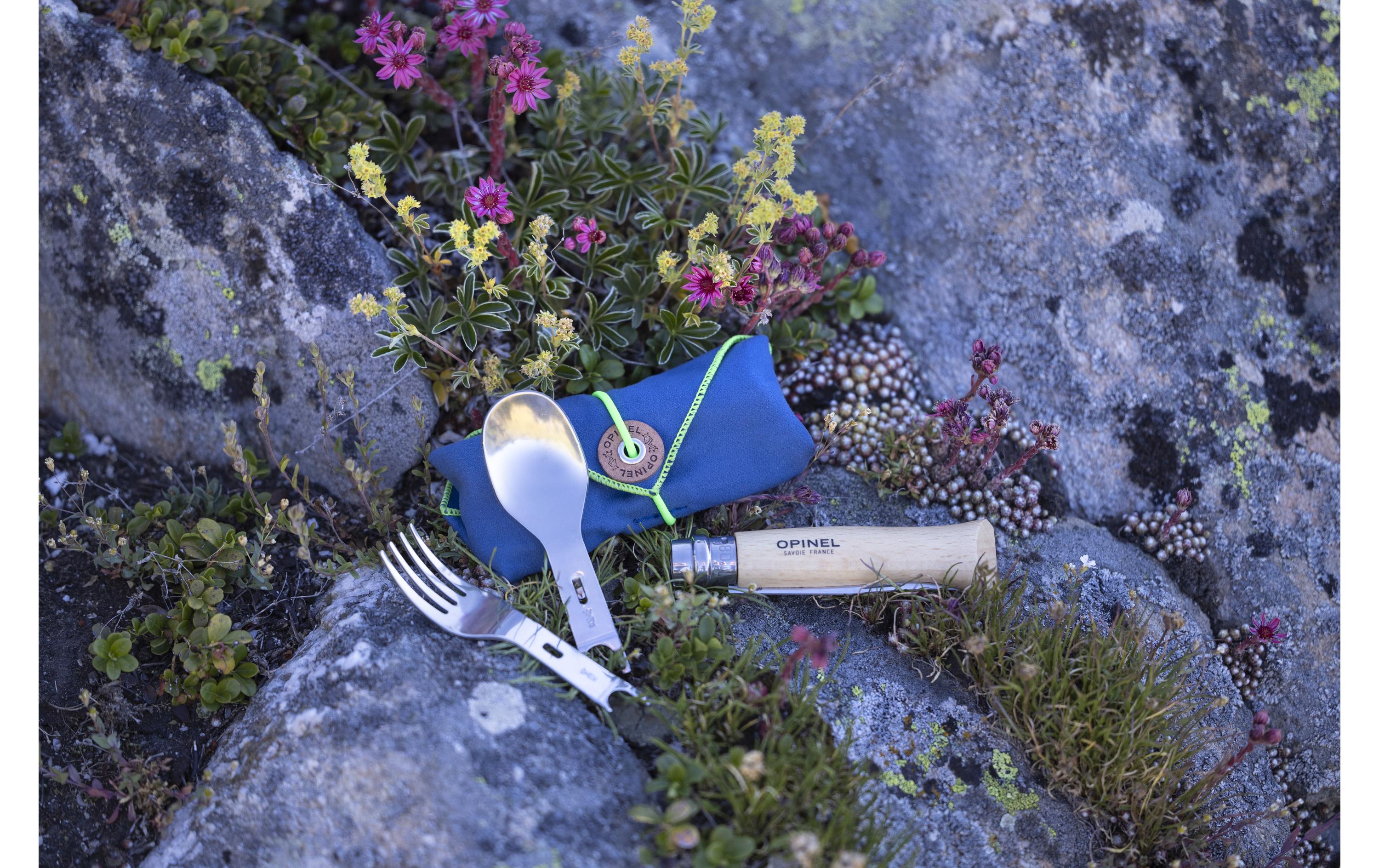 opinel Picnic Plus Set complet & N°8 Inox