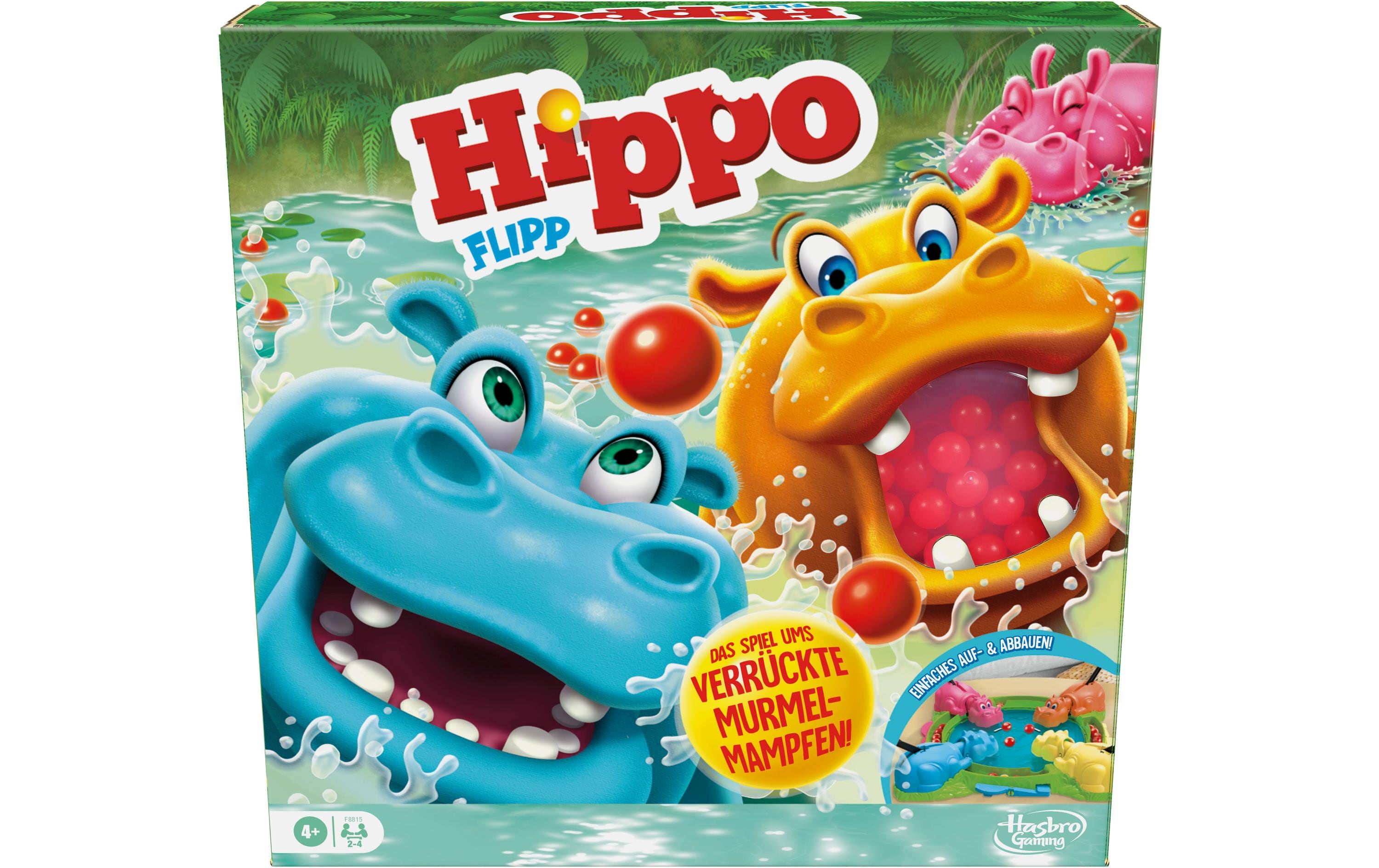 Hasbro Gaming Kinderspiel Hippo Flipp -DE- Hasbro Gaming Kinderspiel Hippo Flipp -DE-