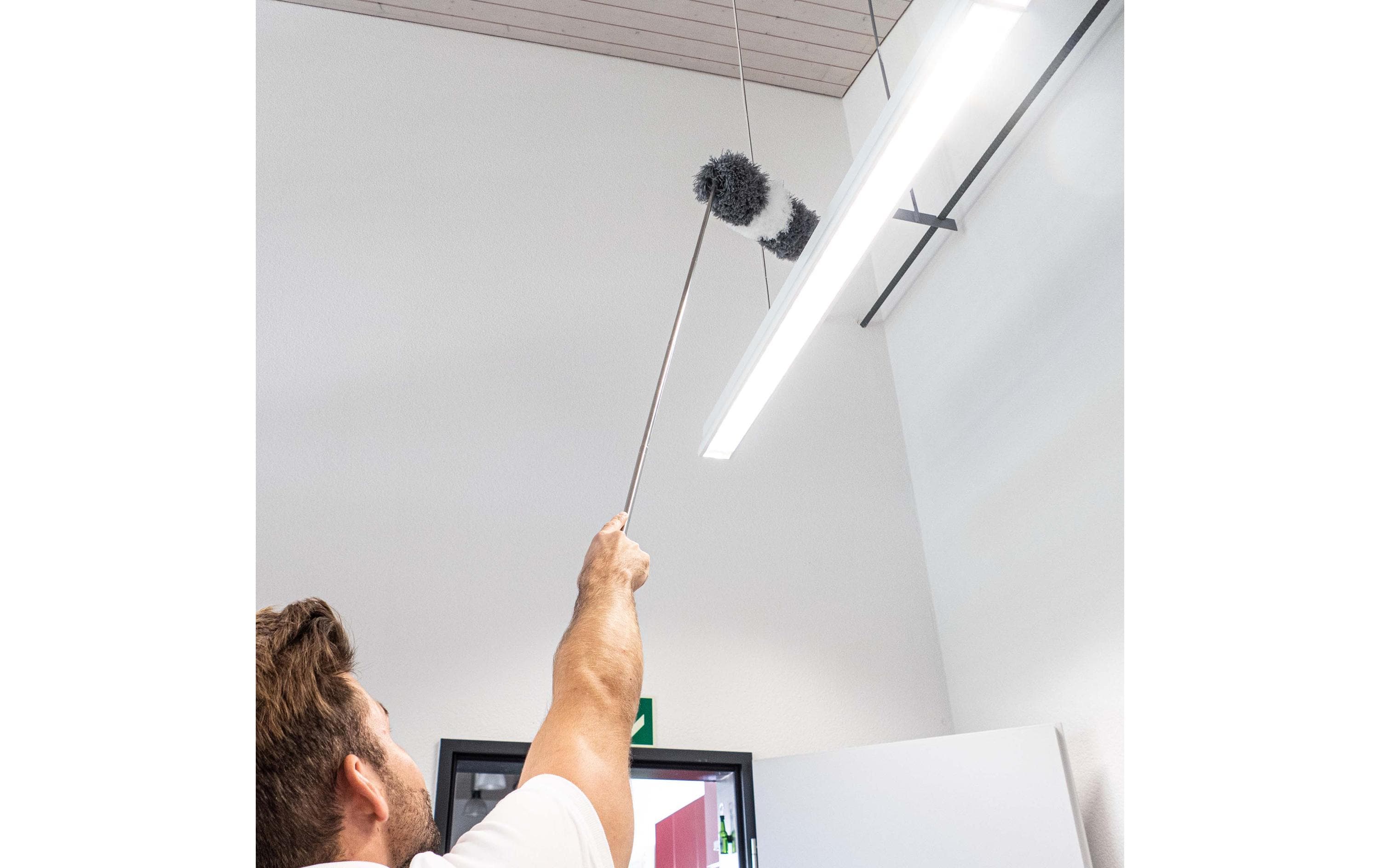 CreaClean Staubwedel 245 cm Grau/Weiss