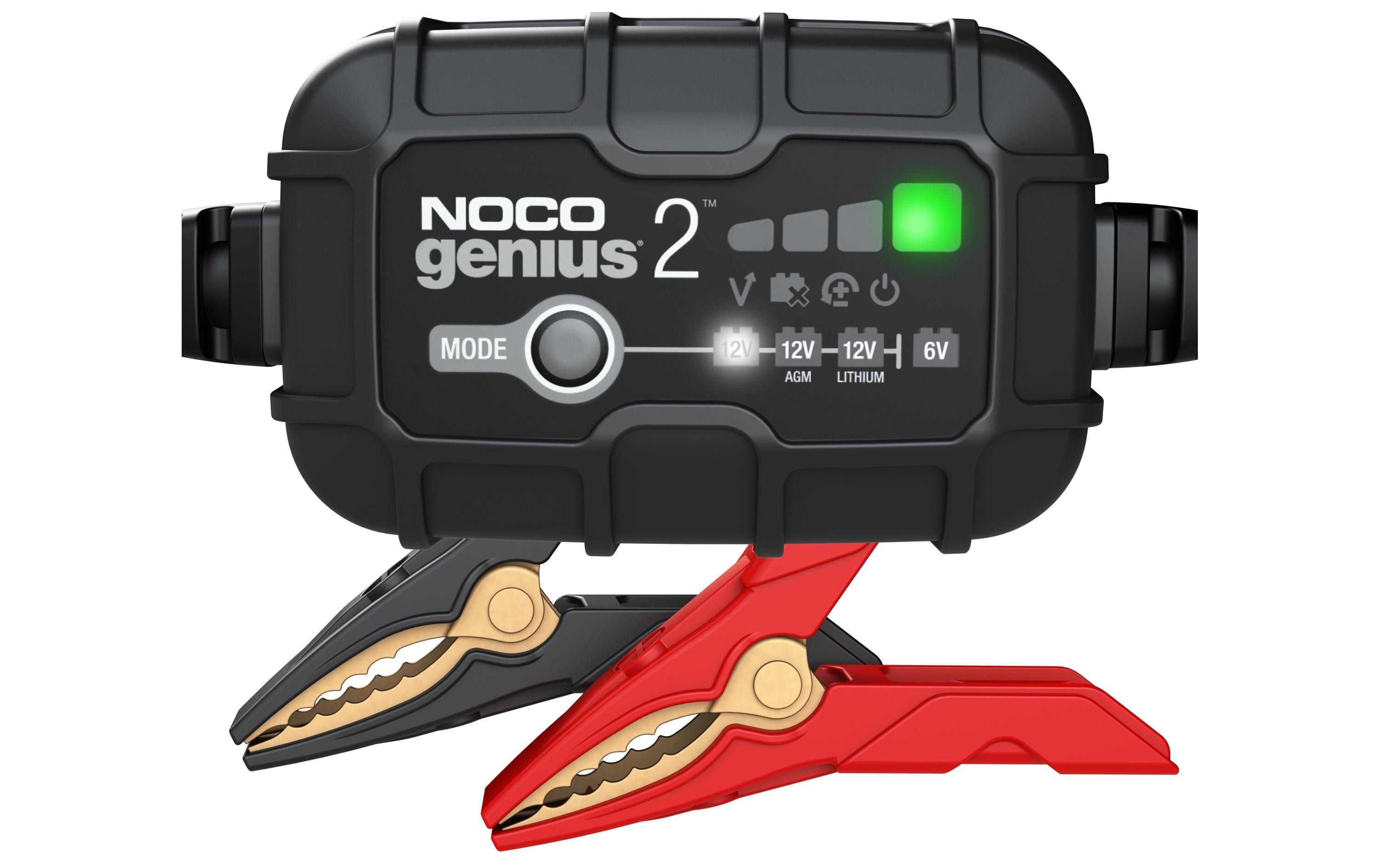 Noco Batterieladegerät GENIUS2EU 6-12 V, 2 A Noco Batterieladegerät GENIUS2EU 6-12 V, 2 A