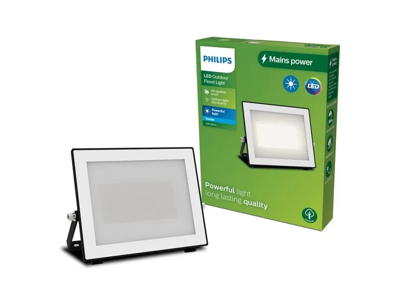 Philips Lois Flutlicht 50W 5000K IP65 schwarz 50 W