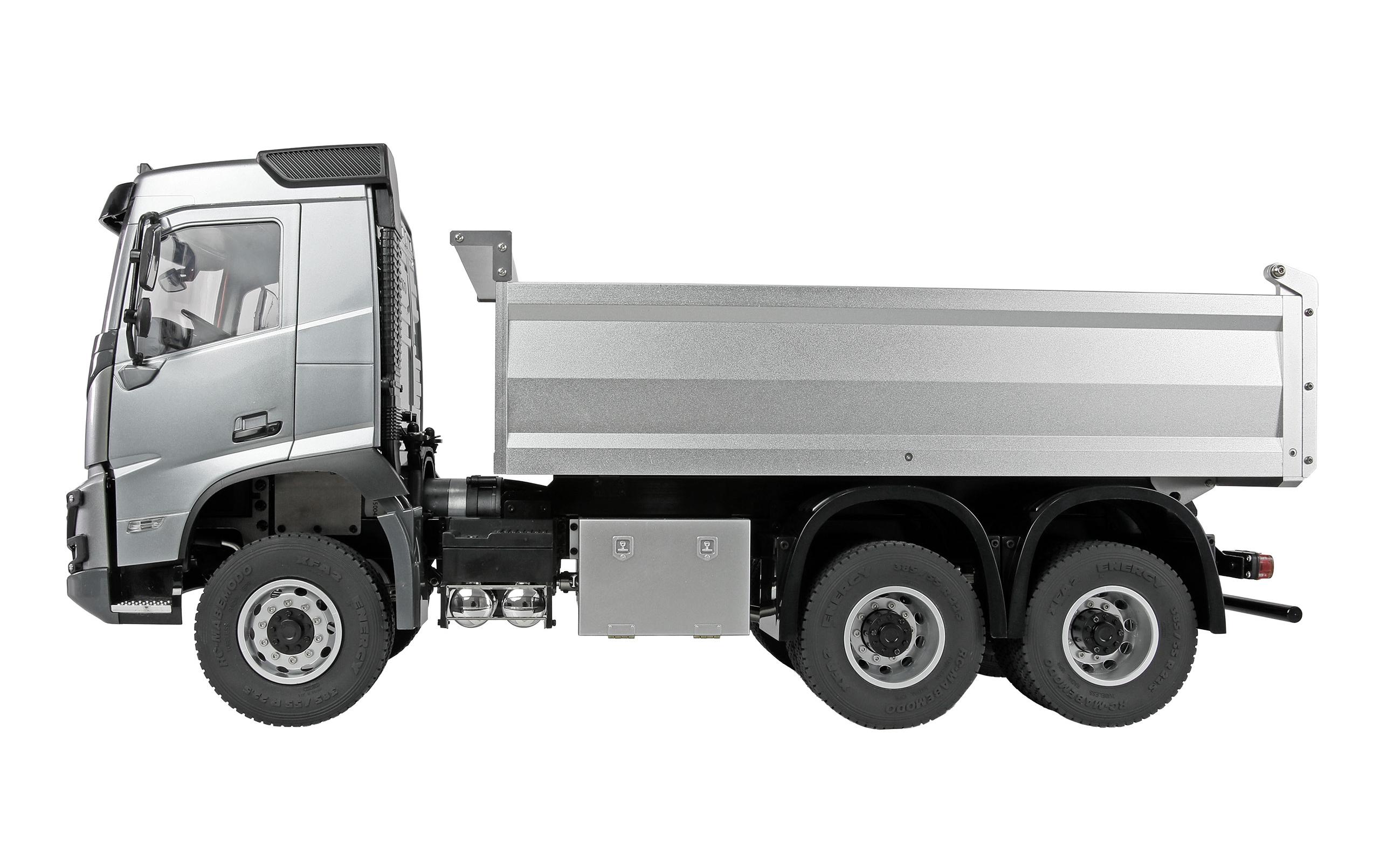 Amewi Volvo FMX E015 Muldenkipper 6 x 4 1:14 RTR Silber Amewi Volvo FMX E015 Muldenkipper 6 x 4 1:14 RTR Silber
