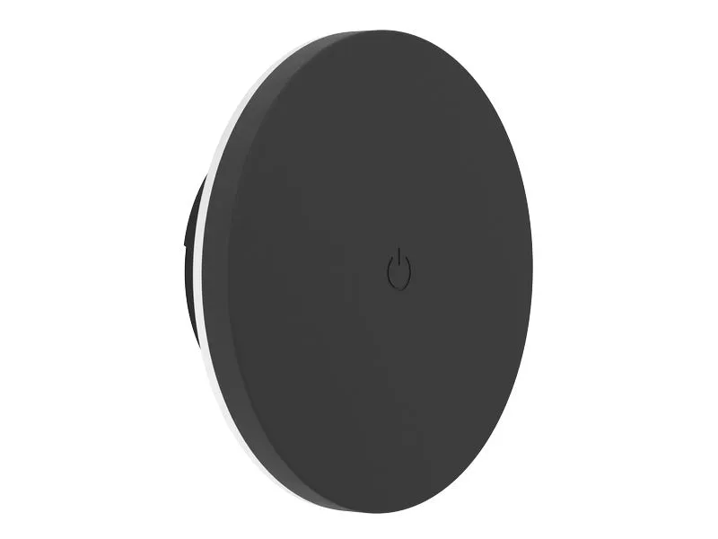 EGLO Leuchten VALGIANO Akku-Aussenwandleuchte Rund Ø150 LED Touch Schwarz EGLO Leuchten VALGIANO Akku-Aussenwandleuchte Rund Ø150 LED Touch Schwarz