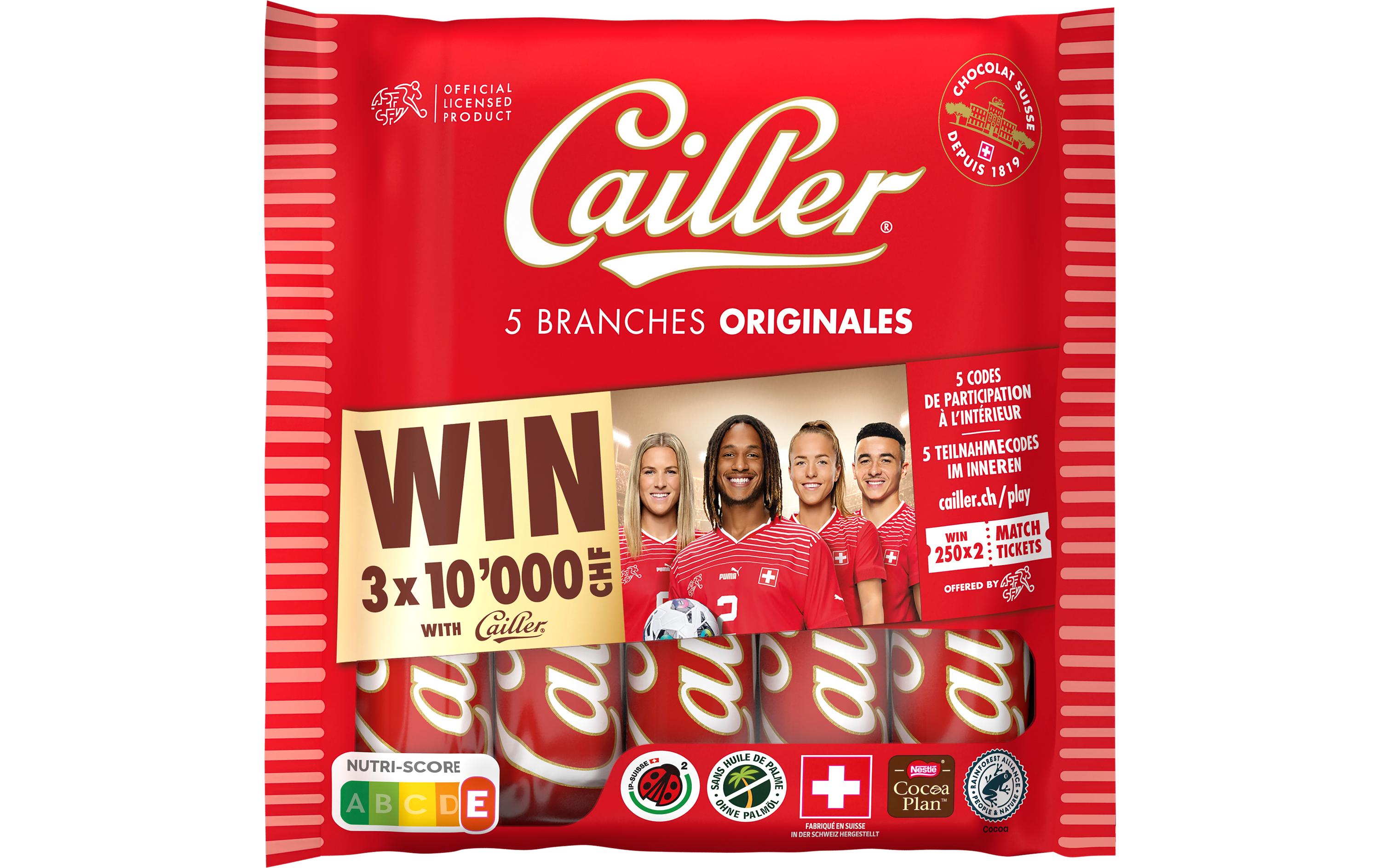 Cailler Riegel Branches 5 x 23 g