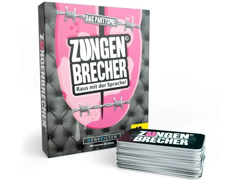 Denkriesen Partyspiel Zungenbrecher - «Raus mit der Sprache» -DE-