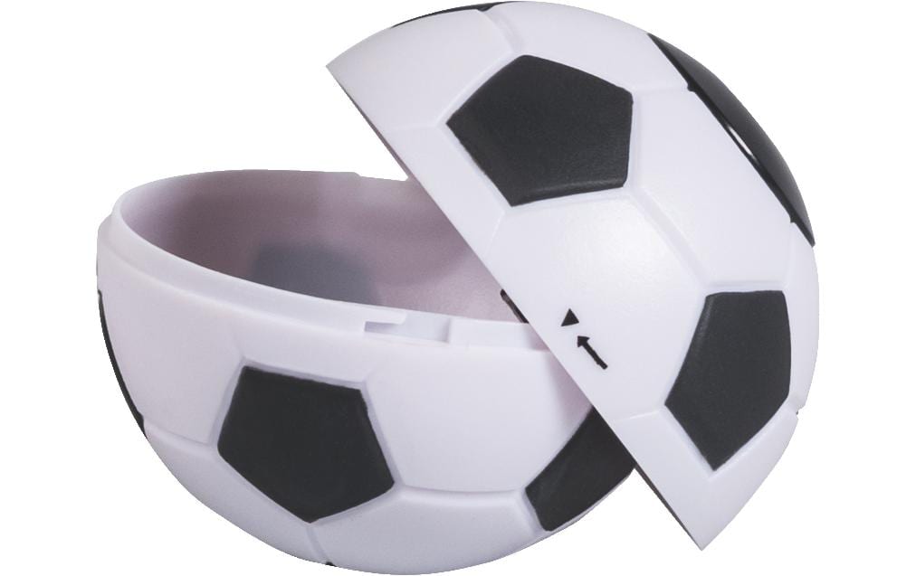 Brunnen Spitzer Fussball, Weiss / Schwarz